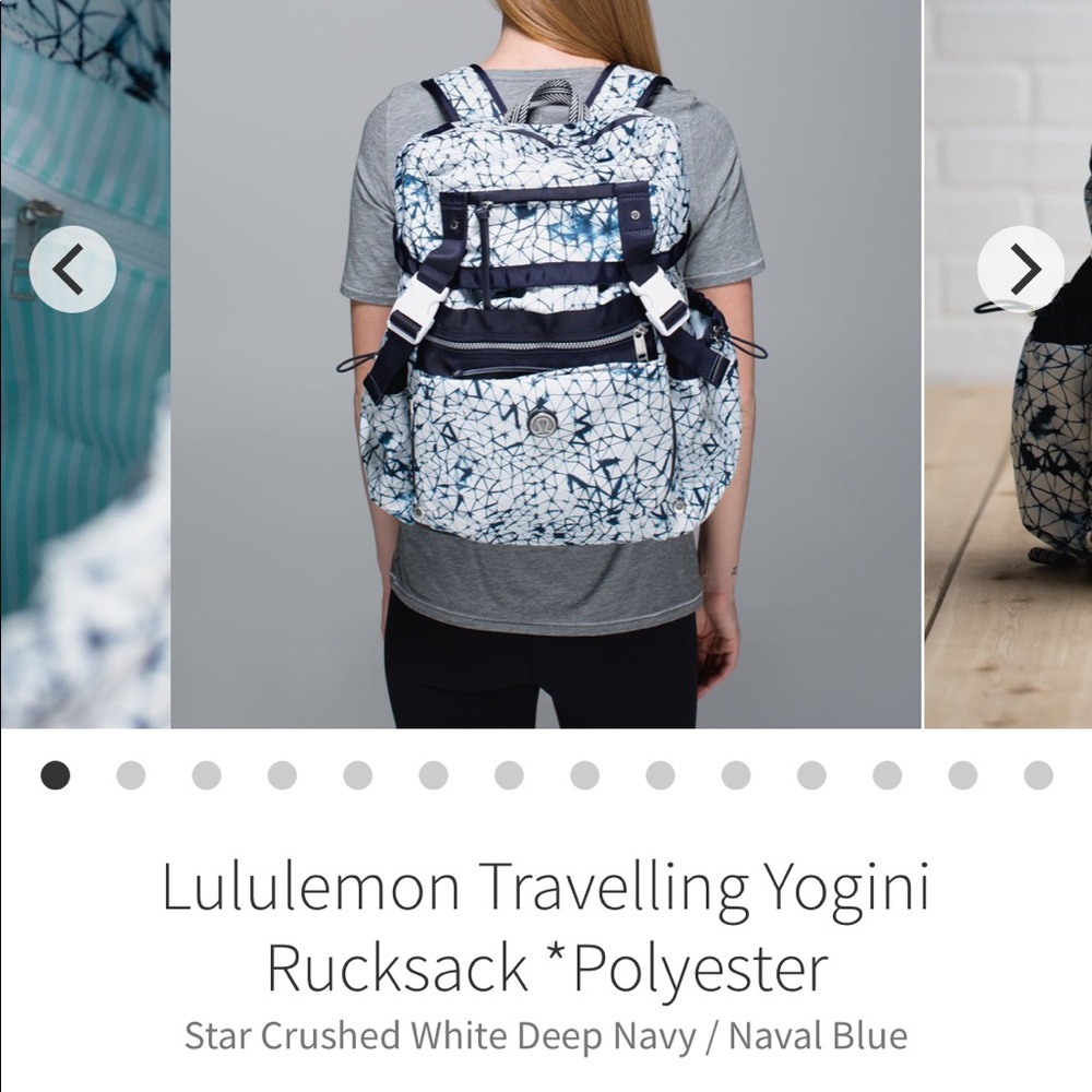 Lululemon Traveling Yogini Rucksack